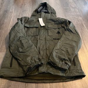 NWT mecastar 3 in 1 waterproof windproof size medium packable ski jacket